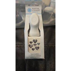 Martha Stewart Craft - Heart Confetti Craft Punch - Brand New